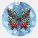 Search for metallic flower stickers Copper