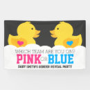 Search for gender reveal banners Rubber duck