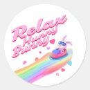 Search for kawaii rainbow stickers Rabbit