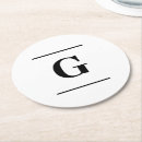 Search for plain white coasters Solid