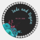 Search for rhinestone wedding stickers Black