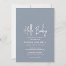 Search for typography baby boy shower invitations Script