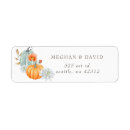 Search for fall harvest return address labels Elegant