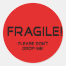 Search for fragile stickers Mail