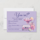Search for drinking rsvp cards Purple