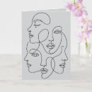 Search for faces cards For her