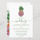 Search for pineapple wedding invitations Watercolor