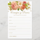 Search for floral wedding advice cards Script