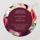 Search for circular wedding invitations Pink