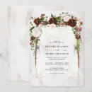 Search for watercolor roses wedding invitations Fall