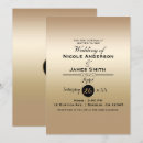 Search for metallic wedding invitations Chic