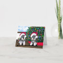 Search for mini christmas cards Schnauzer