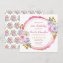 Search for purple flowers invitations Pink and purple