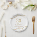 Search for 30th birthday plates Cheers to 30 years