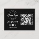 Search for layout business cards Social media