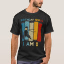 Search for ninja birthday tshirts Old