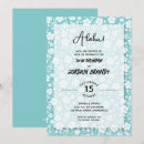 Search for turquoise birthday invitations Floral