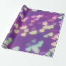 Search for bokeh wrapping paper Cute