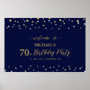 Search for 70th birthday posters Elegant