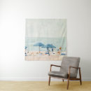 Search for beach tapestries Blue