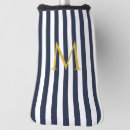 Search for vintage golf head covers Stripes
