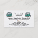 Search for camper business cards Camping