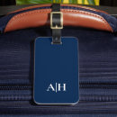Search for cute luggage tags Initials