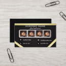 Search for photo booth business cards Gold