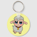 Search for cute sheep key rings Kawaii
