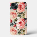Search for red roses pattern iphone cases Floral