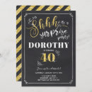 Search for vintage 40th birthday invitations Surprise