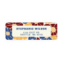 Search for boho chic return address labels Colourful