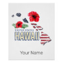 Search for hawaii map posters Usa