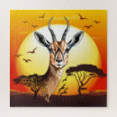 Search for african animals puzzles Safari