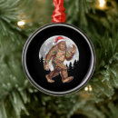 Search for bigfoot christmas tree decorations Santa