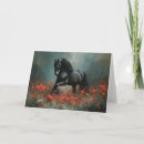 Search for friesian cards Black friesian horse