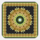 Search for golden mandala stickers Sacred geometry