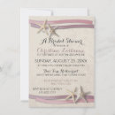 Search for starfish bridal shower invitations Rustic