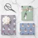 Search for happy christmas wrapping paper Snowman