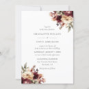 Search for burgundy and ivory wedding invitations Floral