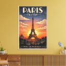 Search for vintage travel canvas prints French