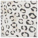 Search for black leopard animal print fabric White