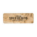 Search for southern return address labels Rustic