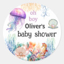 Search for boys whale baby shower stickers Baby boy