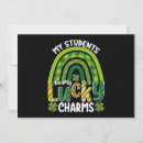 Search for lucky charm invitations 2025