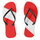 Search for diving flag clothing Red