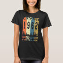 Search for august tshirts 60th