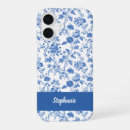 Search for blue vintage toile iphone cases Flowers