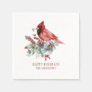 Search for christmas cardinal napkins Festive
