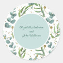 Search for beautiful nature wedding stickers Botanical